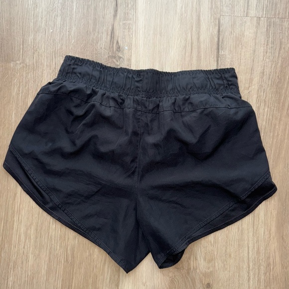 Women's Black Athletic Shorts - Picture 2 of 3